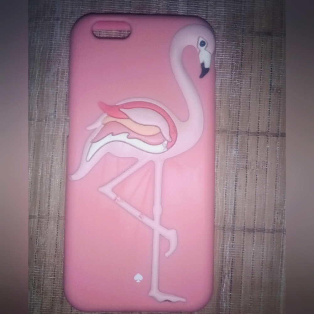 Kate Spade Pink Flamingo iPhone 6 Phone Case